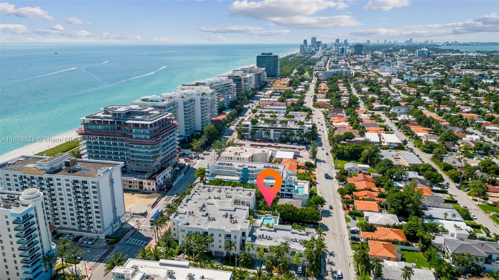 Real estate property located at 9172 Collins Ave #414, Miami-Dade, THE WAVERLY AT SURFSIDE B, Surfside, FL