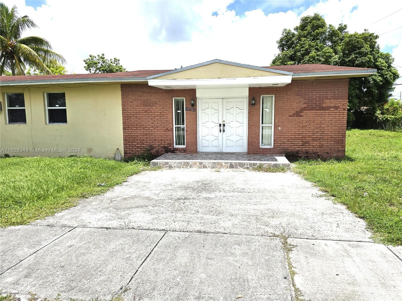 Real estate property located at 15701 38th Ct, Miami-Dade County, VENETIAN GARDENS ACRESPB, Miami Gardens, FL