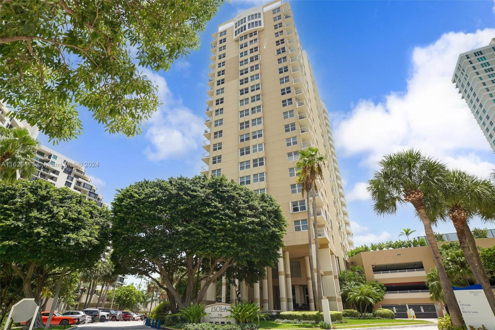 Real estate property located at 770 Claughton Island Dr #1501, Miami-Dade County, ISOLA CONDO, Miami, FL