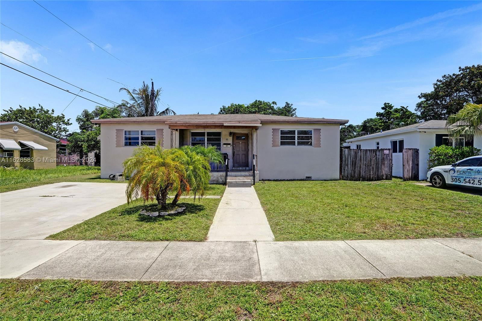 Real estate property located at 611 171st St, Miami-Dade, 1ST ADDN TO PANULETA GARD, North Miami Beach, FL