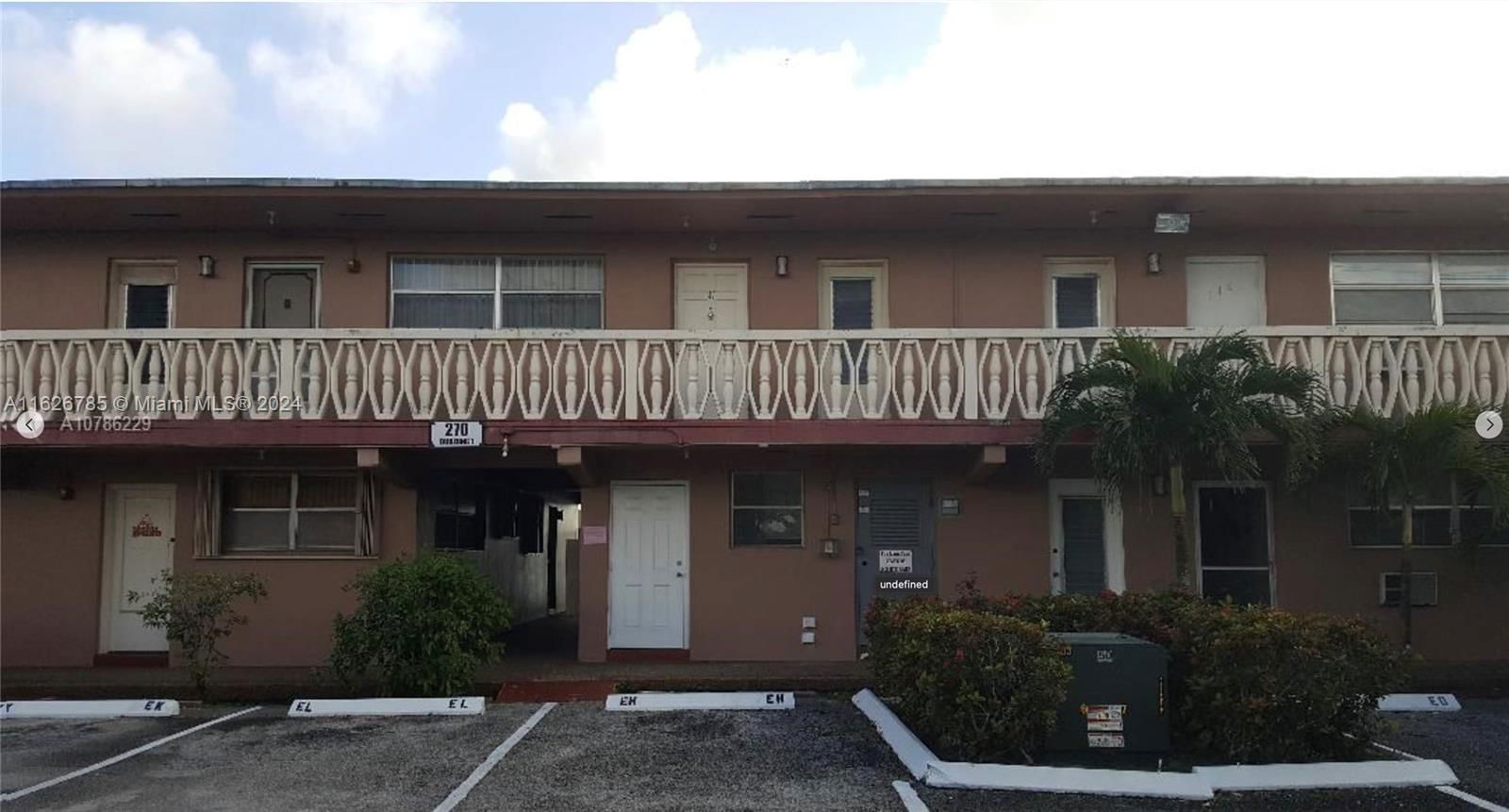 Real estate property located at 270 191st St #108, Miami-Dade County, STAR LAKE ESTATES NO 1 CO, Miami, FL