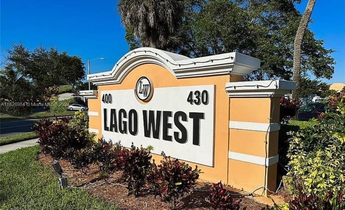 Real estate property located at 450 Commodore Dr #108, Broward County, LAGO WEST CONDOMINIUM, Plantation, FL