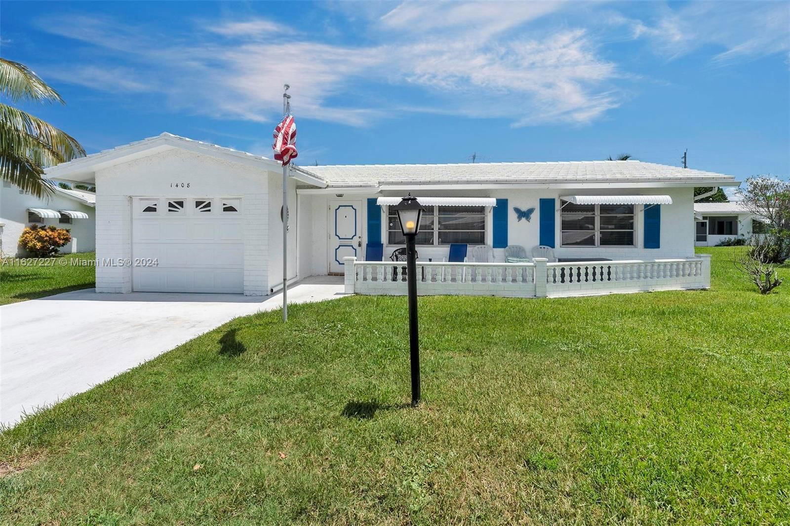 Real estate property located at 1408 22nd Ave, Palm Beach County, PALM BEACH LEISUREVILLE, Boynton Beach, FL