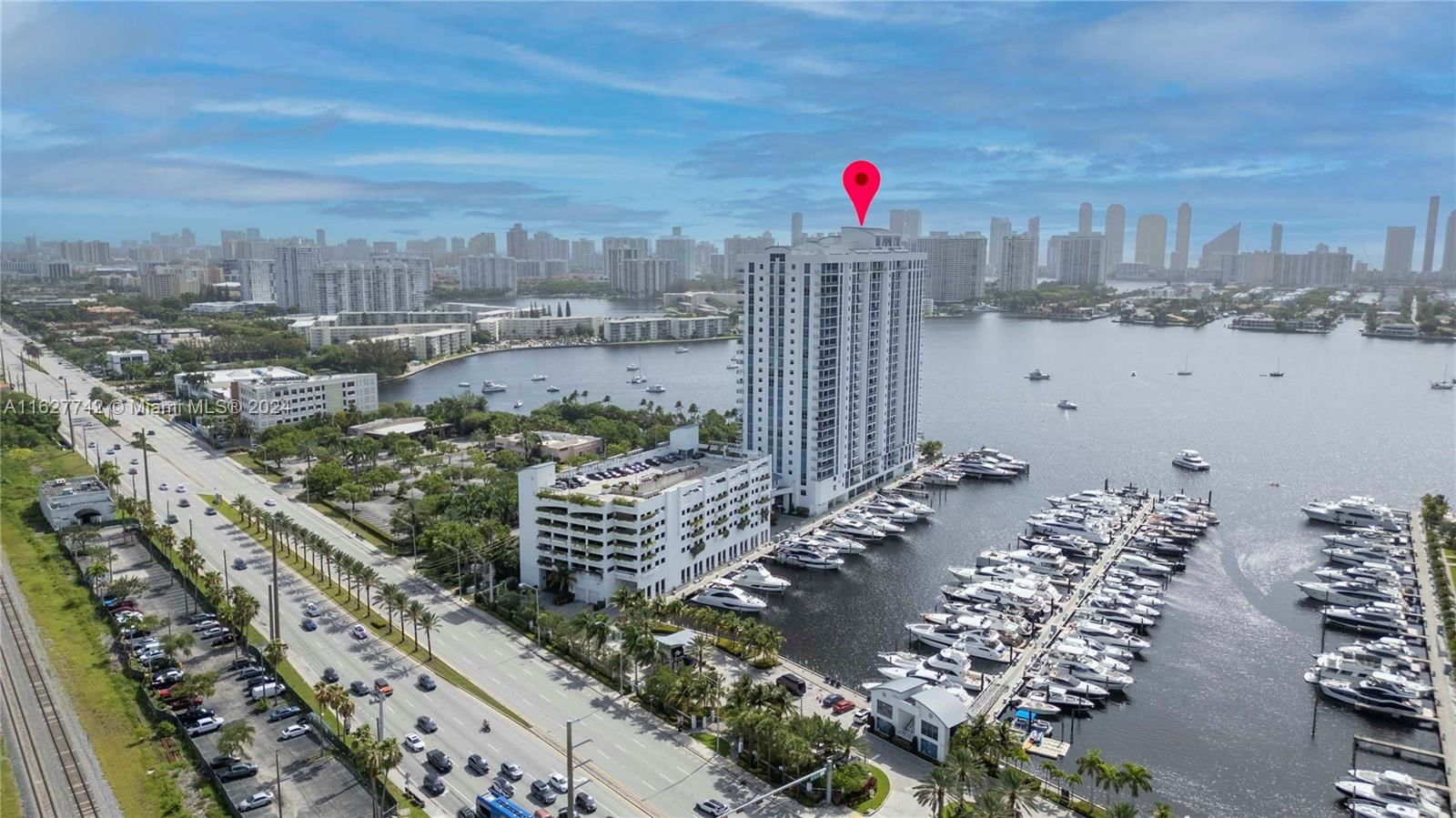 Real estate property located at 17301 Biscayne Blvd #1402, Miami-Dade County, MARINA PALMS RESIDENCES N, North Miami Beach, FL