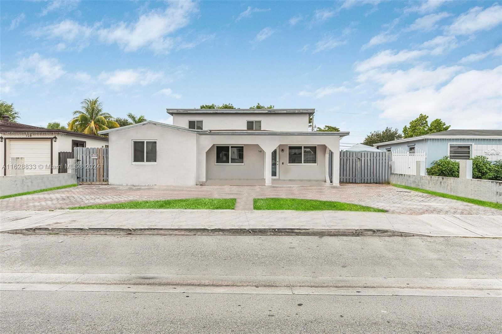Real estate property located at 740 41st St, Miami-Dade County, HIALEAH 14TH ADDN REV PL, Hialeah, FL