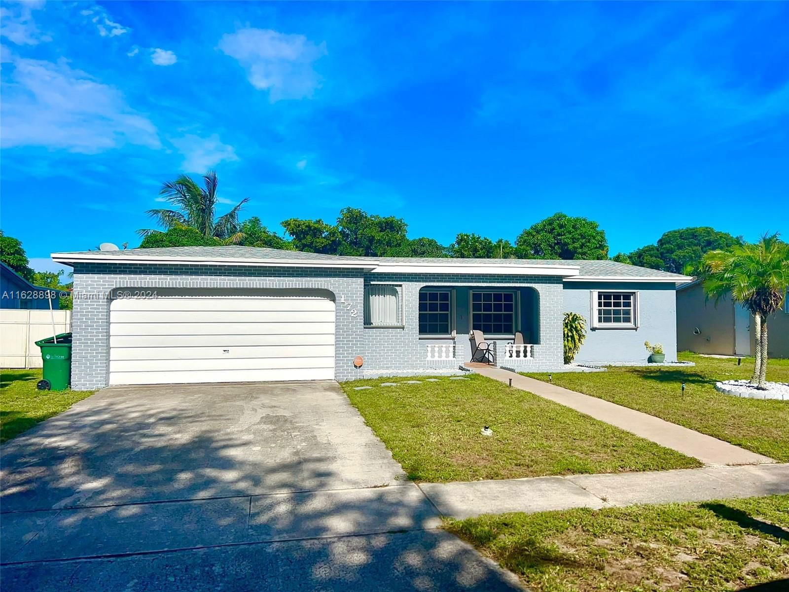 Real estate property located at 172 78th Ter, Broward County, ORIOLE-MARGATE SEC 4, Margate, FL