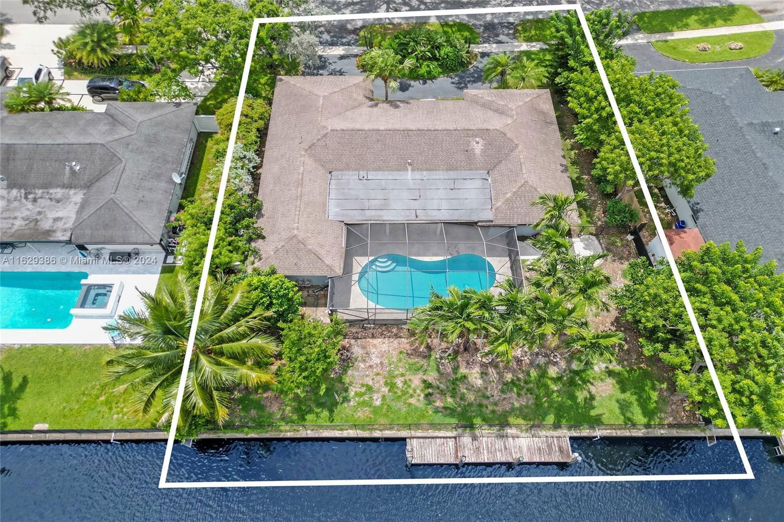 Real estate property located at 1841 56th Ave, Broward County, PLANTATION LANDINGS 1ST A, Plantation, FL