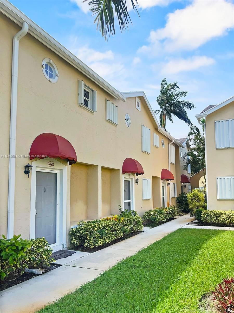 Real estate property located at 369 Waterside Dr #369, Palm Beach County, WATERSIDE VILLAGE OF PALM, Hypoluxo, FL