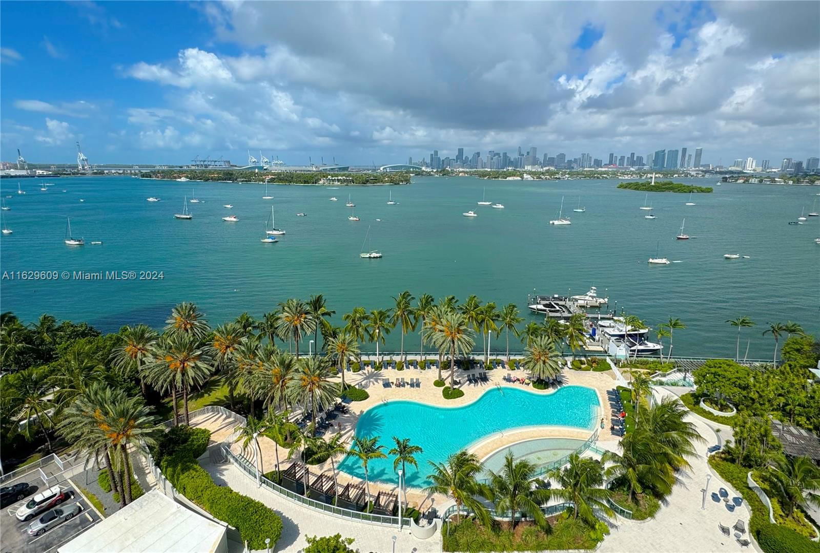 Real estate property located at 1500 Bay Rd #1516S, Miami-Dade County, FLAMINGO SOUTH BEACH I CO, Miami Beach, FL