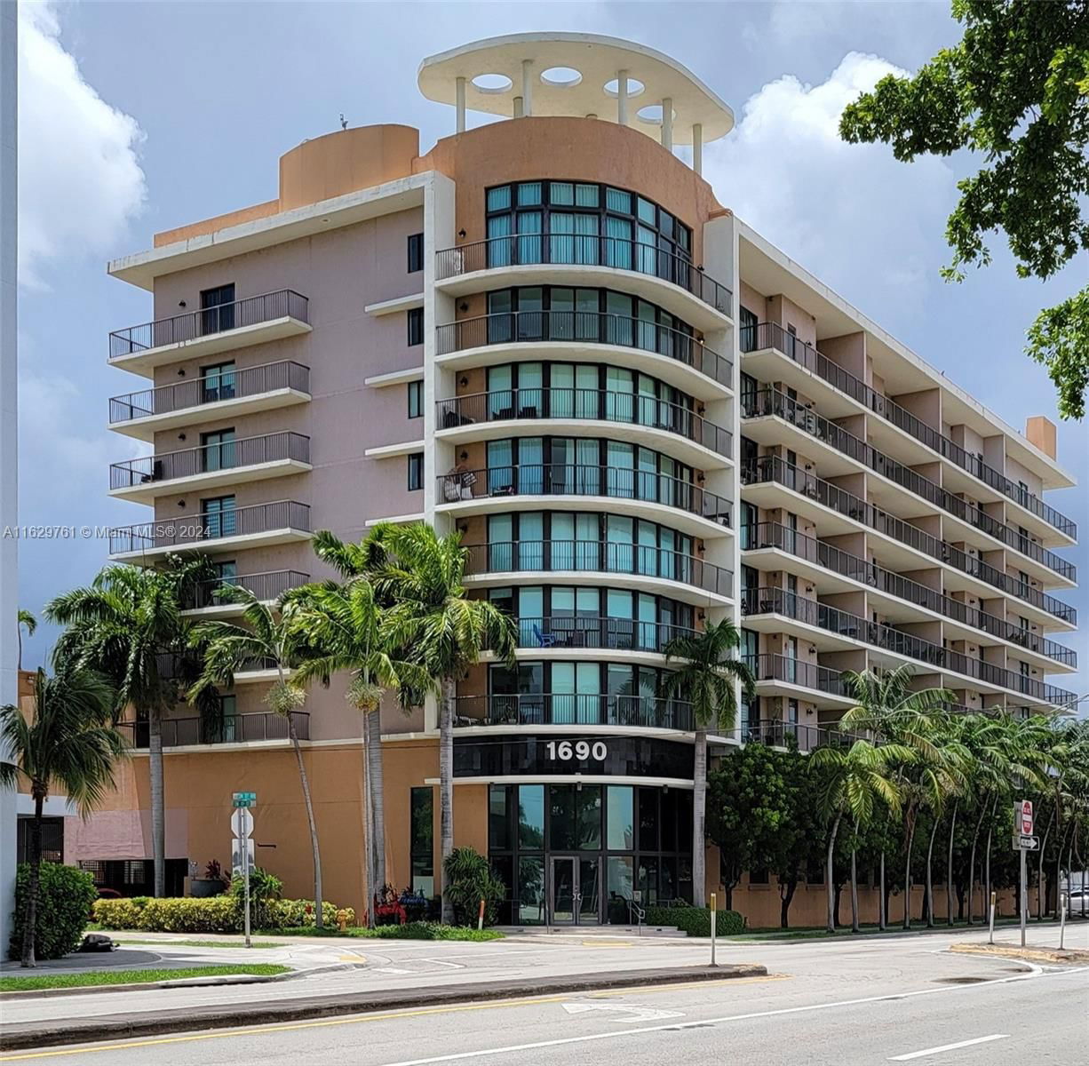 Real estate property located at 1690 27th Ave #801, Miami-Dade County, CORAL POINTE CONDO, Miami, FL