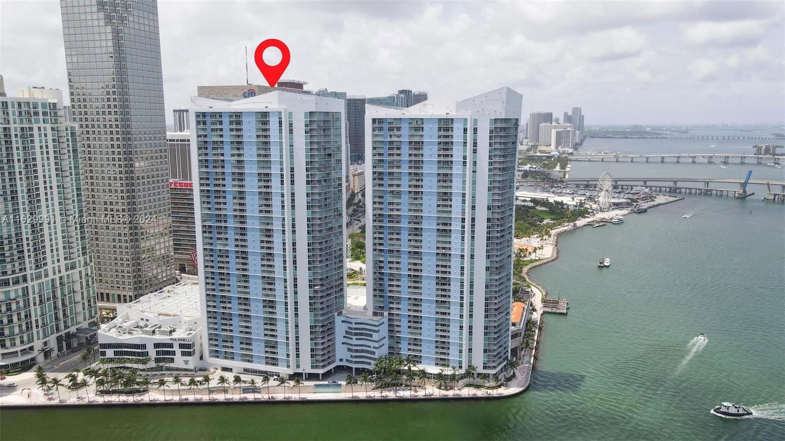 Real estate property located at 325 Biscayne Blvd #1726, Miami-Dade County, ONE MIAMI WEST CONDO, Miami, FL