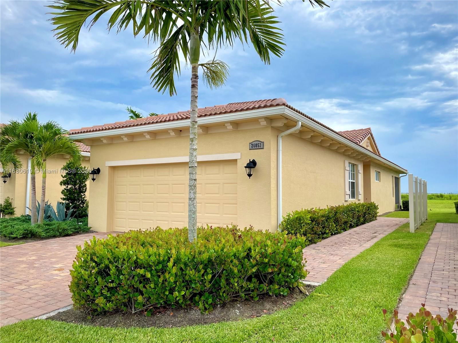 Real estate property located at 26053 Viterbo Way, St Lucie, VERANO PUD NO. 1 PLAT NO., Port St. Lucie, FL