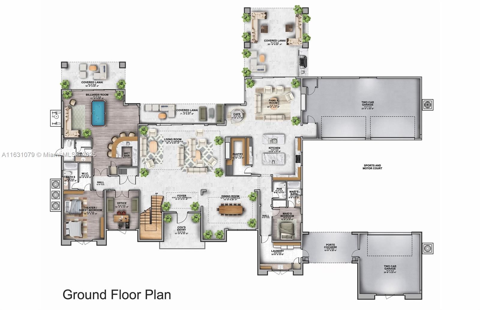 Real estate property located at 3000 Meadow Ln, Broward, Windmill Ranch Estates, Weston, FL