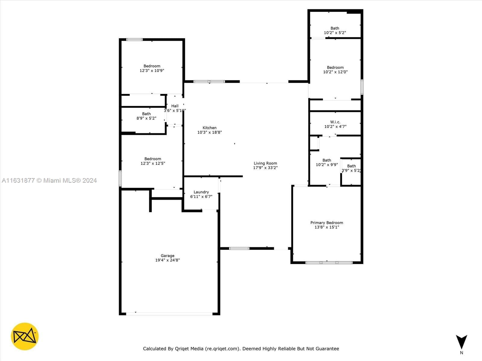 Real estate property located at 683 Flynn Rd SE, Brevard, Port Malabar, Palm Bay, FL