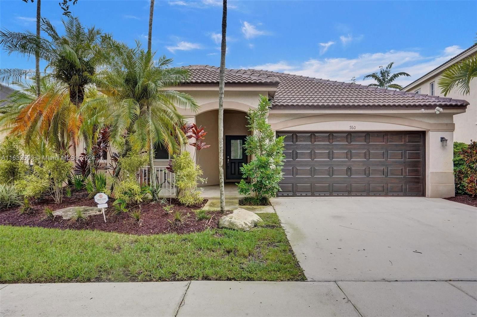 Real estate property located at 760 Tulip Cir, Broward, SECTOR 2-PARCELS 17 18 19, Weston, FL