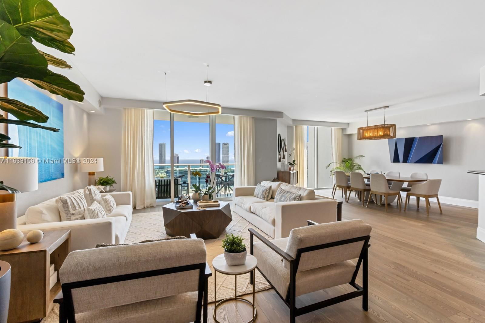 Real estate property located at 3301 183rd St #3004, Miami-dade, The Peninsula Ii Condo, Aventura, FL