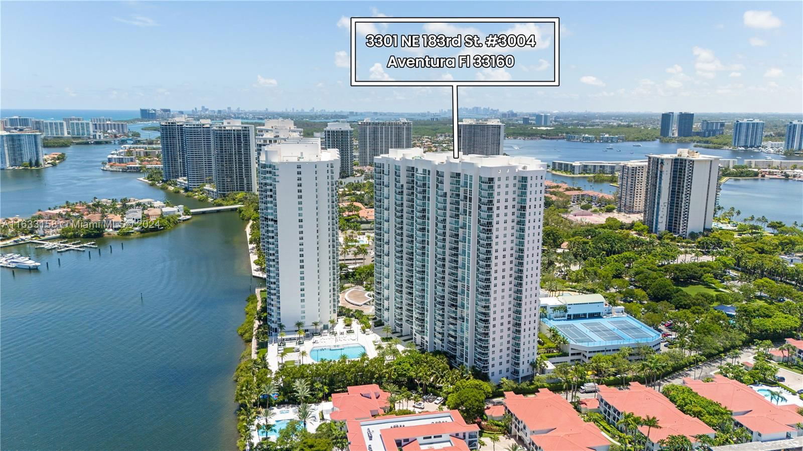 Real estate property located at 3301 183rd St #3004, Miami-dade, The Peninsula Ii Condo, Aventura, FL
