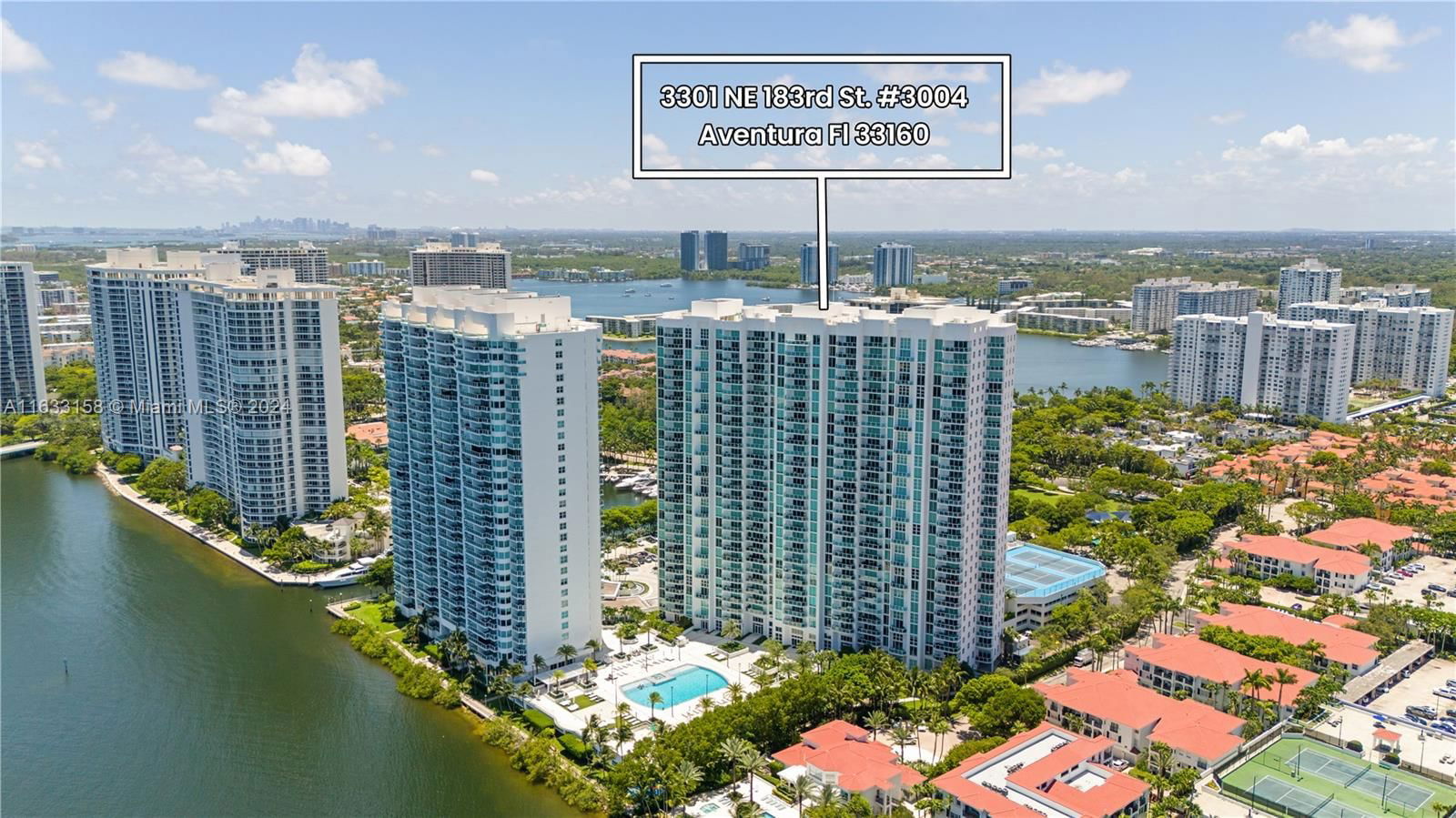 Real estate property located at 3301 183rd St #3004, Miami-dade, The Peninsula Ii Condo, Aventura, FL
