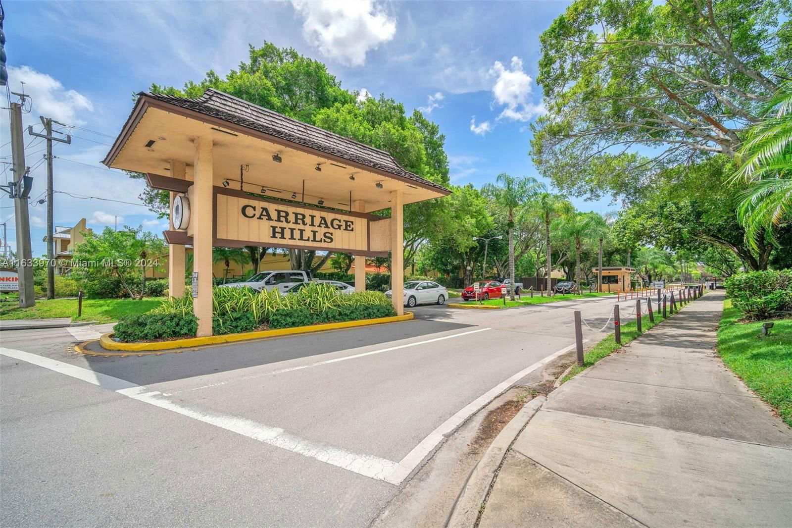 Real estate property located at 636 Briarwood Cir #1-40, Broward, VILLAS AT CARRIAGE HILLS, Hollywood, FL