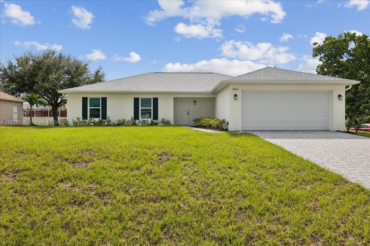 Real estate property located at 3010 NE 4th PL, Lee, Cape Coral, Cape Coral, FL