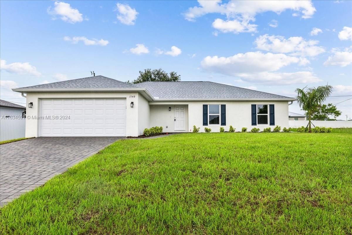 Real estate property located at 1140 NW 1st PL, Lee, Cape Coral, Cape Coral, FL