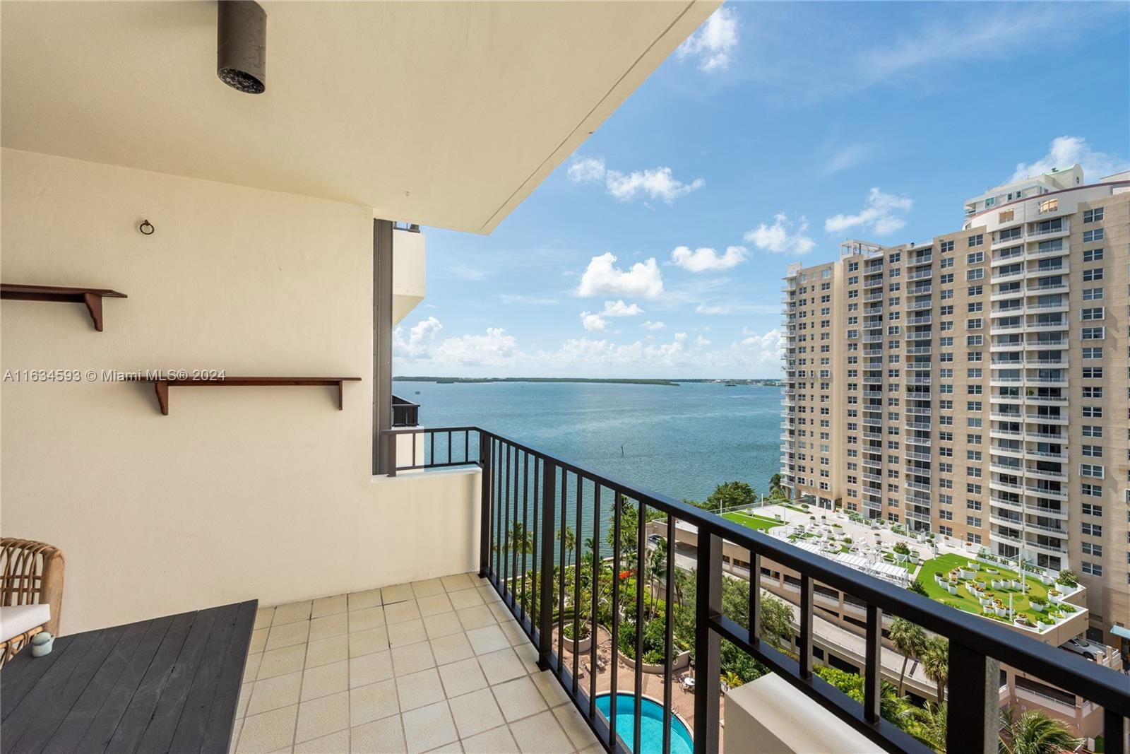 Real estate property located at 520 Brickell Key Dr A1401, Miami-Dade, Brickell Key One Condo, Miami, FL