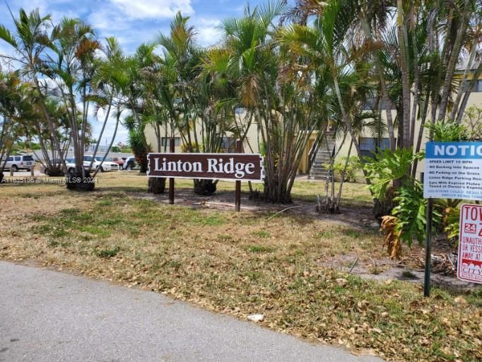 Real estate property located at 2339 Linton Ridge Cir E12, Palm Beach, LINTON RIDGE CONDO, Delray Beach, FL