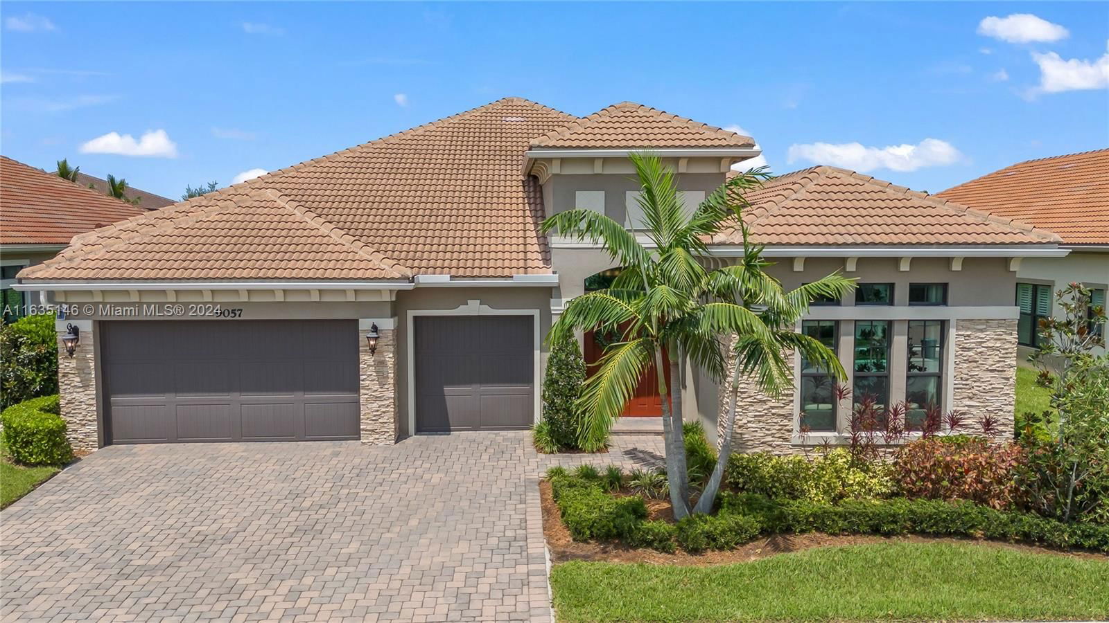 Real estate property located at 9057 Porto Way, Broward, PARKLAND ROYALE, Parkland, FL