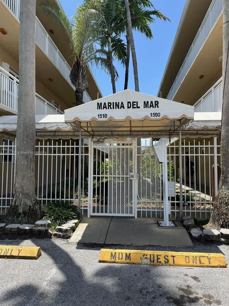 Real estate property located at 1510 15th St #110, Broward, MARINA DEL MAR CONDO, Fort Lauderdale, FL