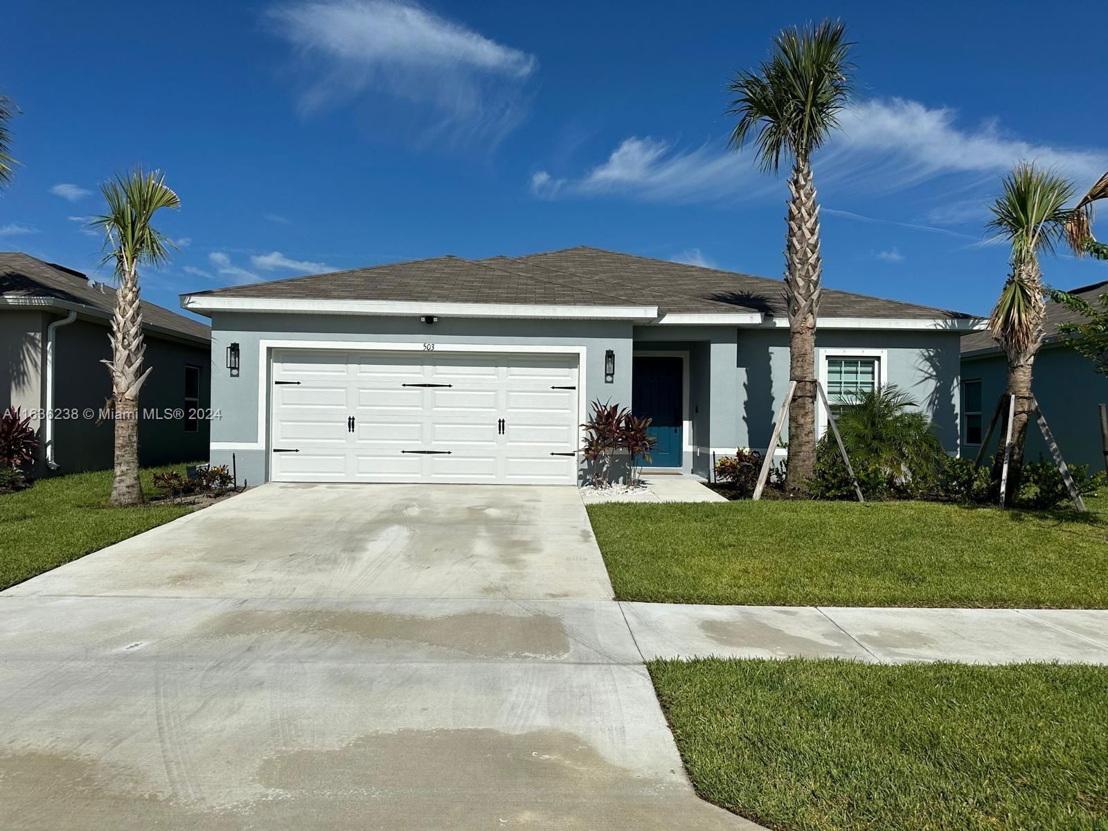 Real estate property located at 503 Cherimoya St, St Lucie, AVALON CROSSING PHASE II, Fort Pierce, FL