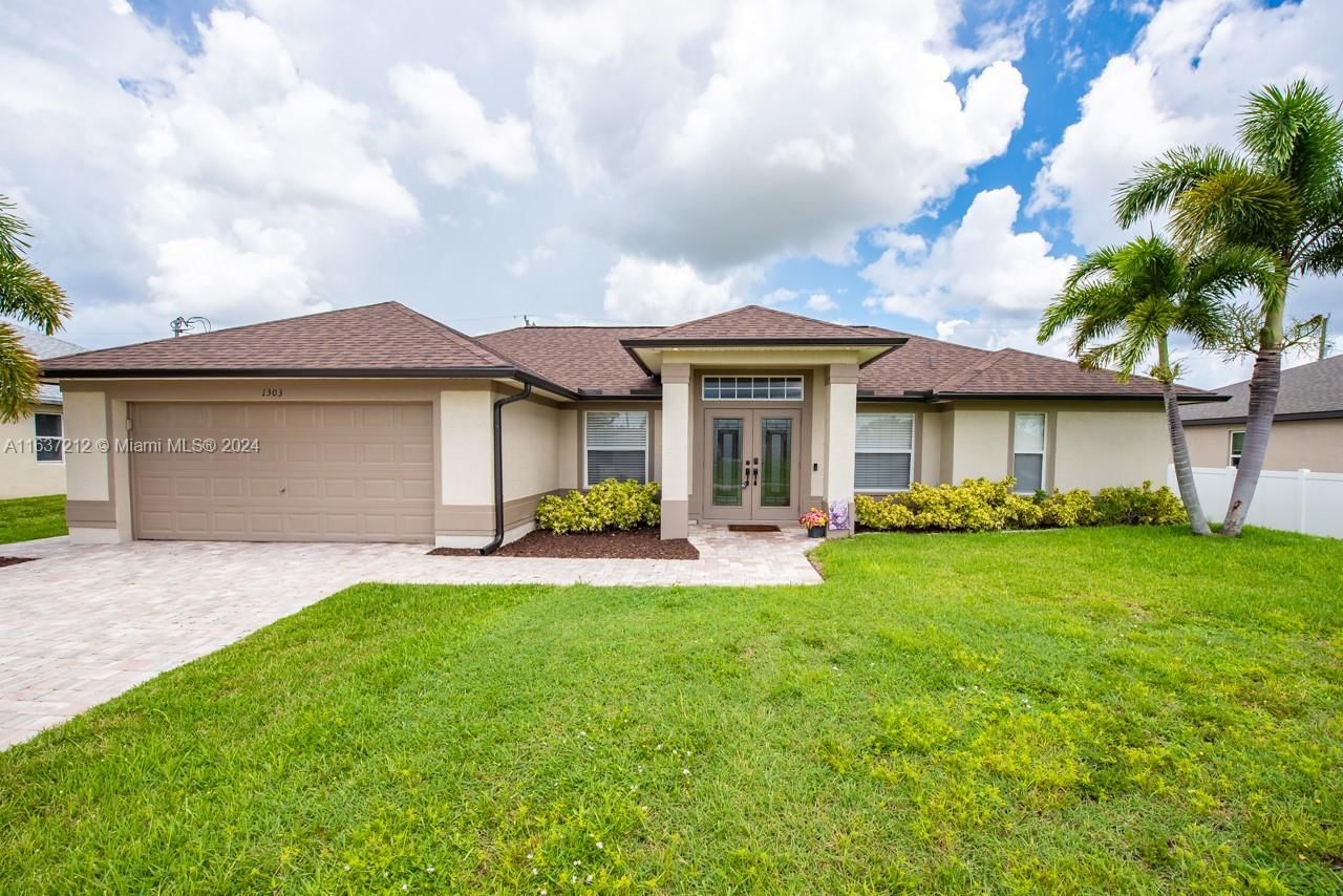 Real estate property located at 1303 34th St, Lee, Cape Coral, Cape Coral, FL