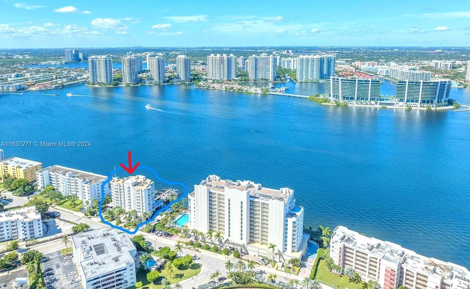 Real estate property located at 18000 Bay Rd #203, Miami-Dade, LE MONTCALM CONDO, Sunny Isles Beach, FL