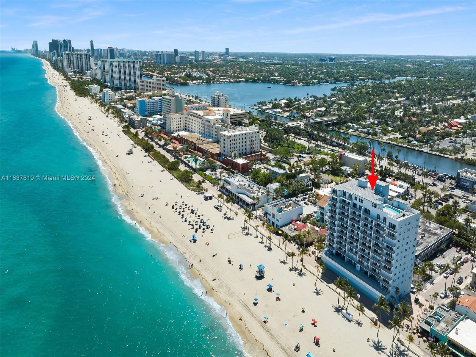 Real estate property located at 400 Surf Rd #1103, Broward, Edgewater Beach Towers Co, Hollywood, FL