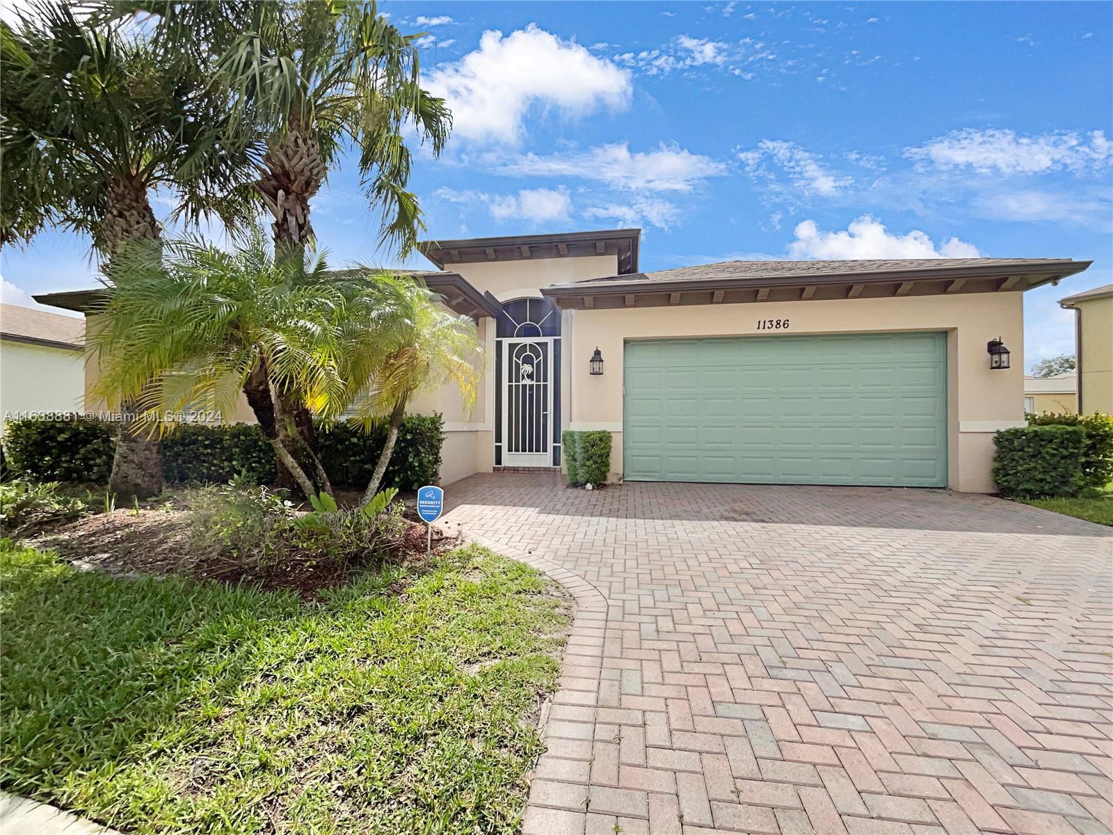 Real estate property located at 11386 Fieldstone Way, St Lucie, TRADITION PLAT NO 19, Port St. Lucie, FL