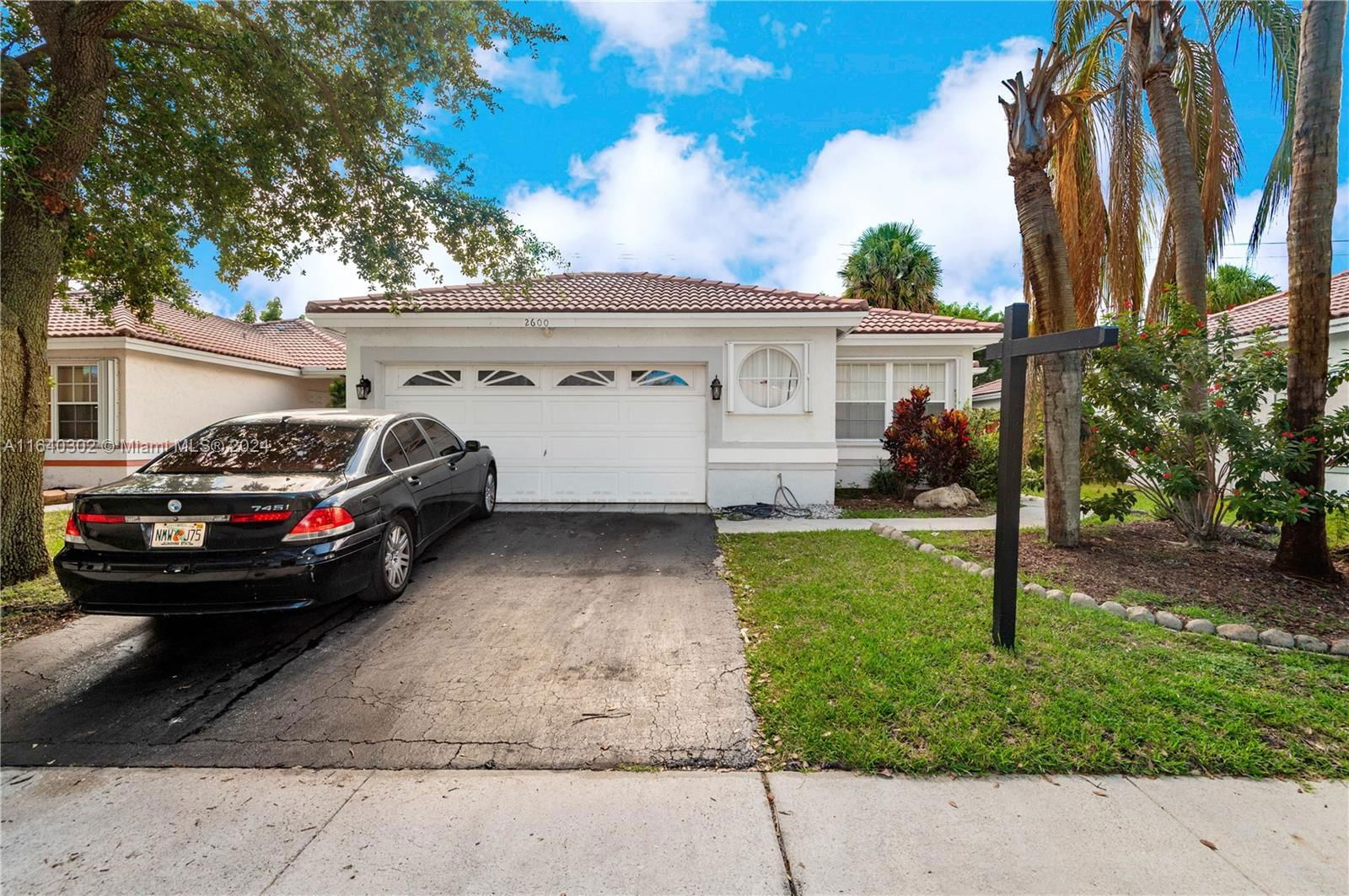 Real estate property located at 2600 80th ave, Broward, Holiday Spgs Village Sec, Margate, FL