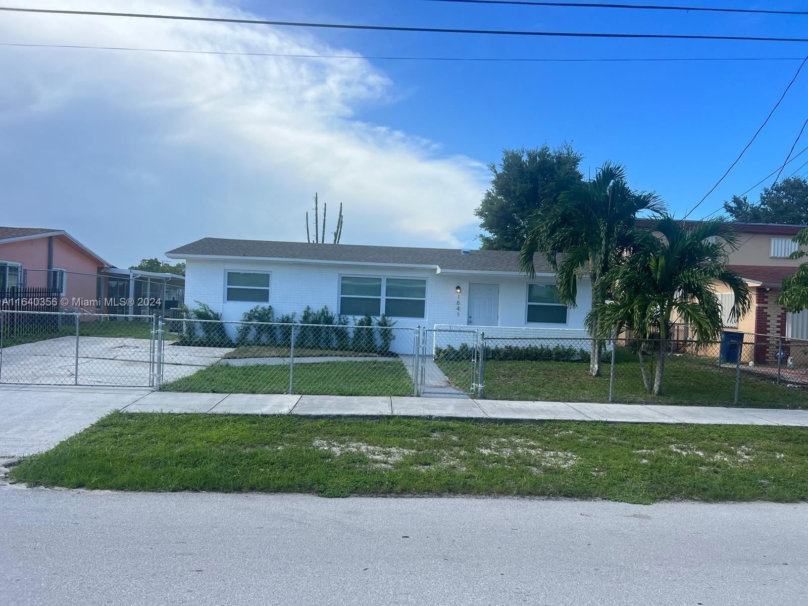 Real estate property located at 1641 155th St, Miami-Dade, RAINBOW GARDENS, Miami Gardens, FL