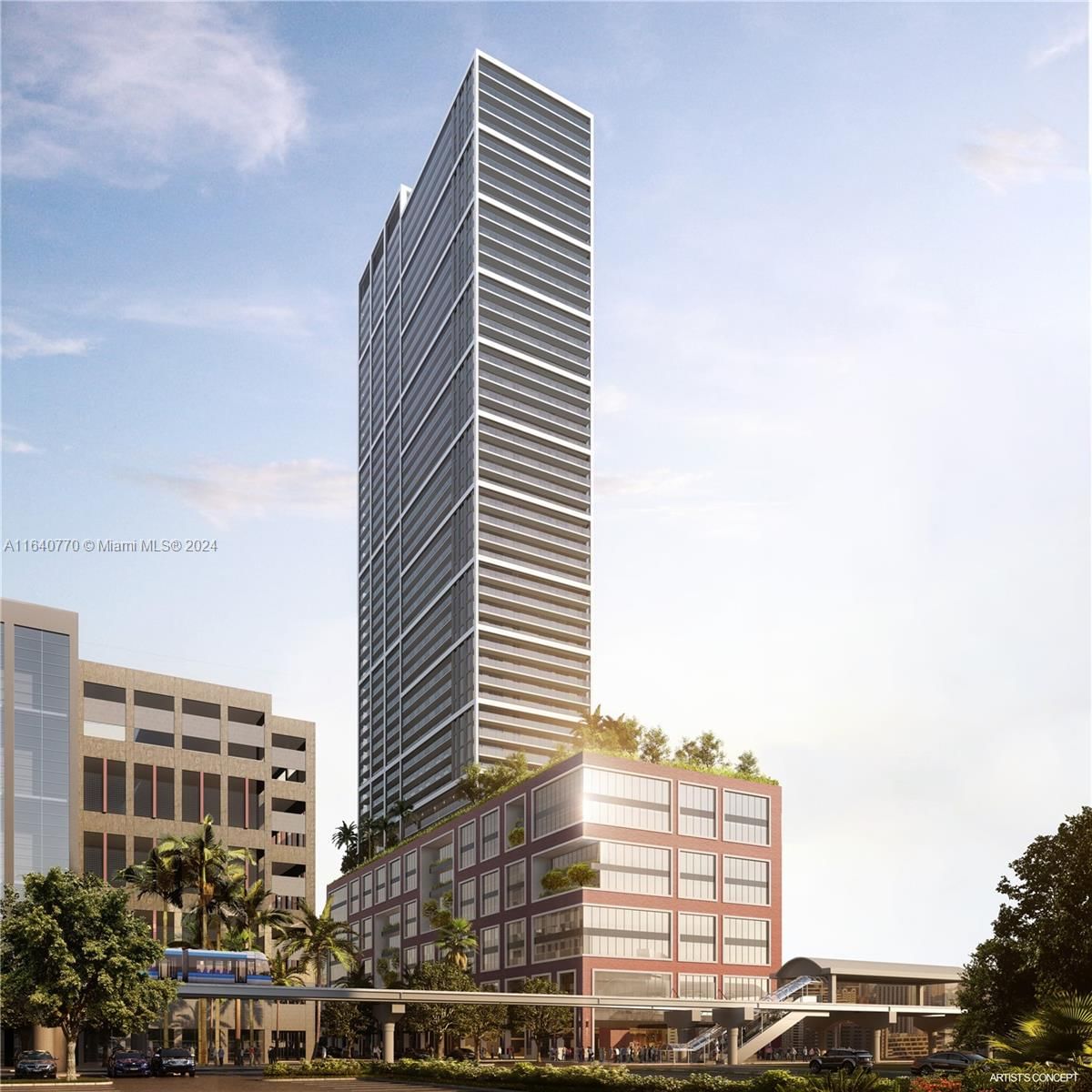 Real estate property located at 601 1st Avenue #4407, Miami-Dade, Gale Residences, Miami, FL