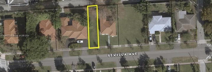 Real estate property located at 0 sevilla ave, Miami-dade, Coral Gables Crafts Sec, Coral Gables, FL