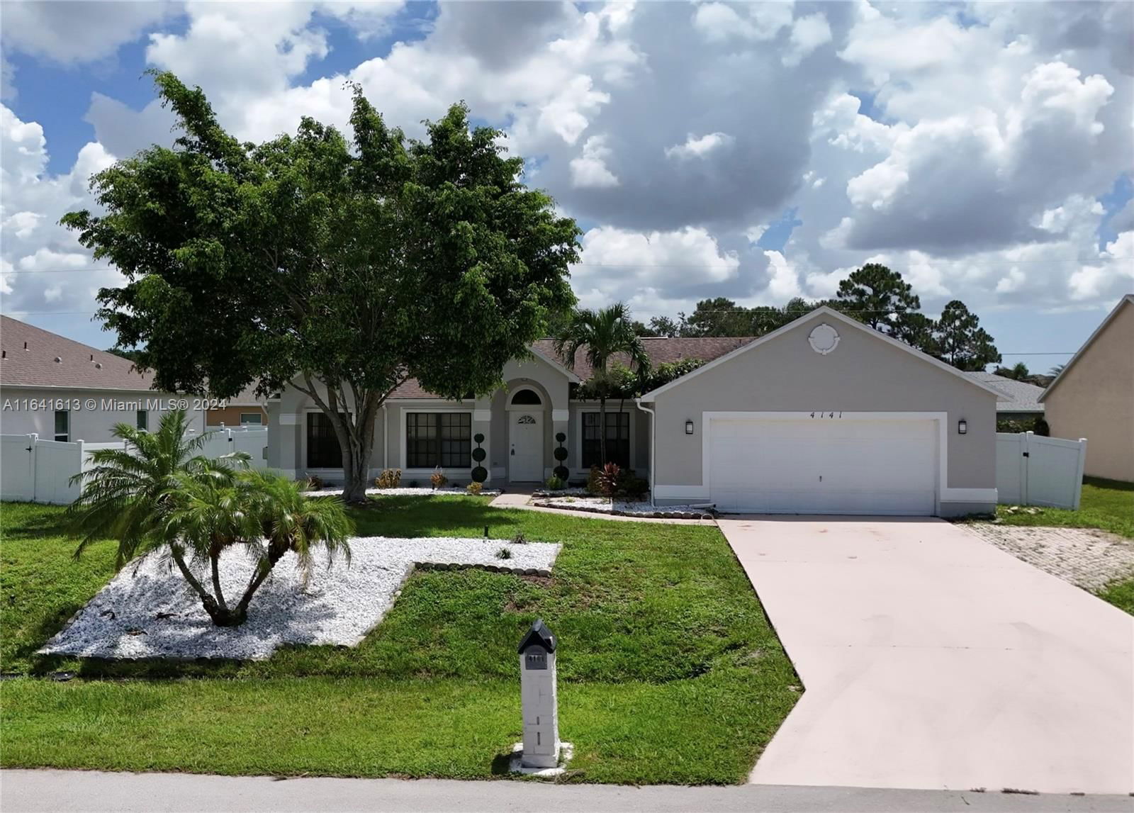 Real estate property located at 4141 Alice St, St Lucie, PORT ST LUCIE SECTION 19, Port St. Lucie, FL