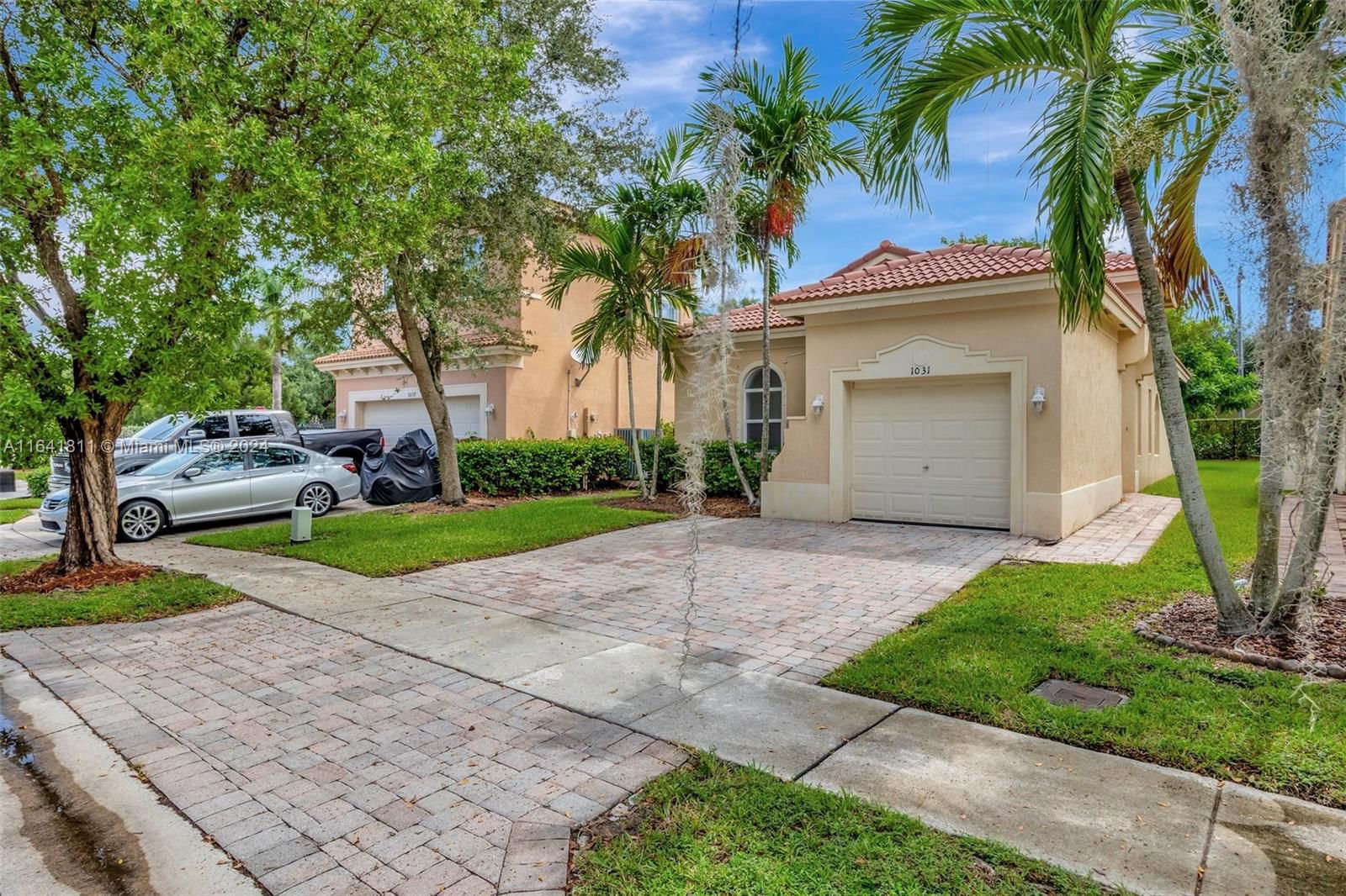 Real estate property located at 1031 37th Pl, Miami-Dade, PORTOFINO POINTE, Homestead, FL