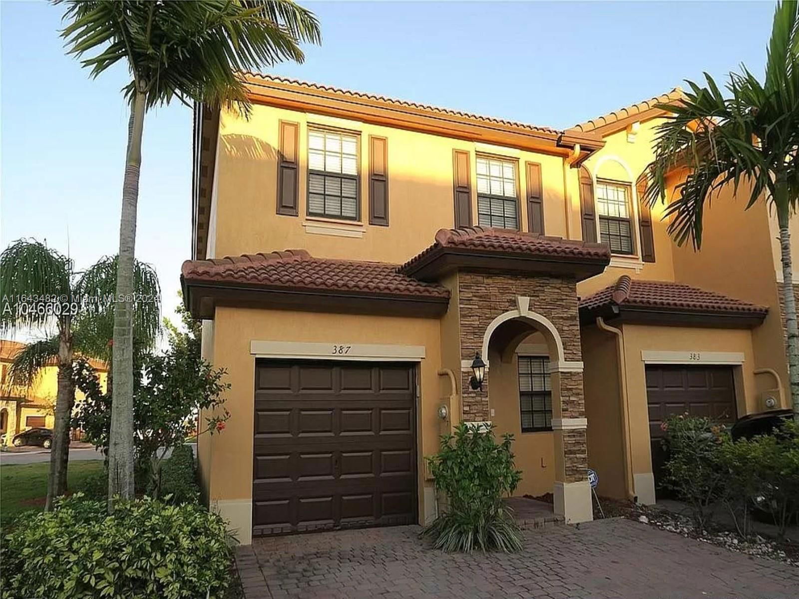 Real estate property located at 387 37th Ter, Miami-Dade, BAYWINDS OF IBIZA, Homestead, FL