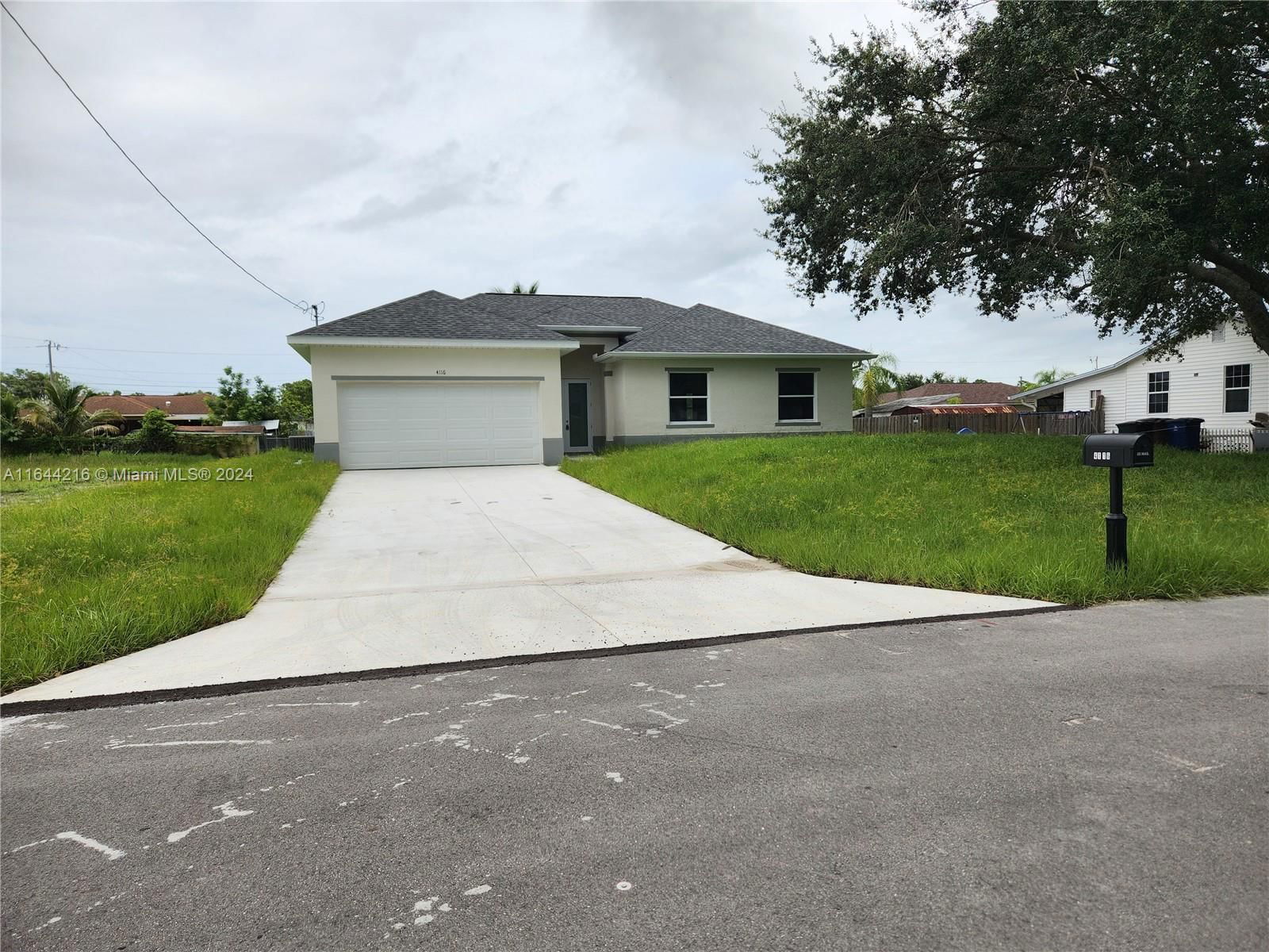 Real estate property located at 4116 5 st, Other, Lehigh Acres, Other City - In The State Of Florida, FL