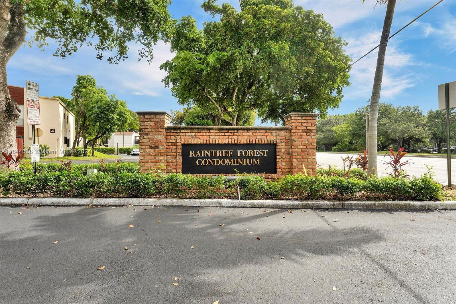 Real estate property located at 301 Pine Island Rd #159, Broward, RAINTREE FOREST CONDO, Plantation, FL