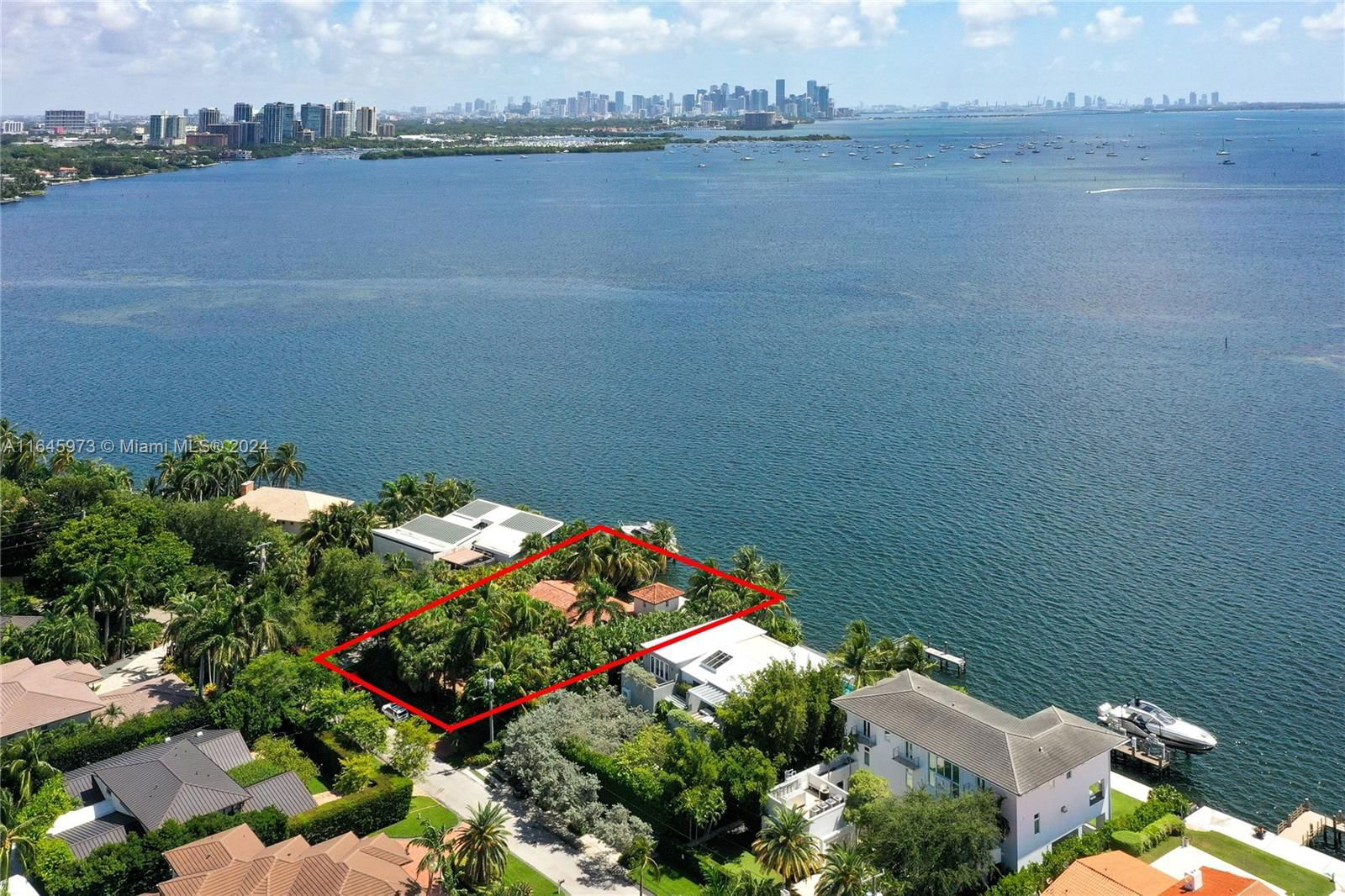 Real estate property located at 6825 Sunrise Dr, Miami-Dade, SUNRISE HARBOUR REV PL, Coral Gables, FL