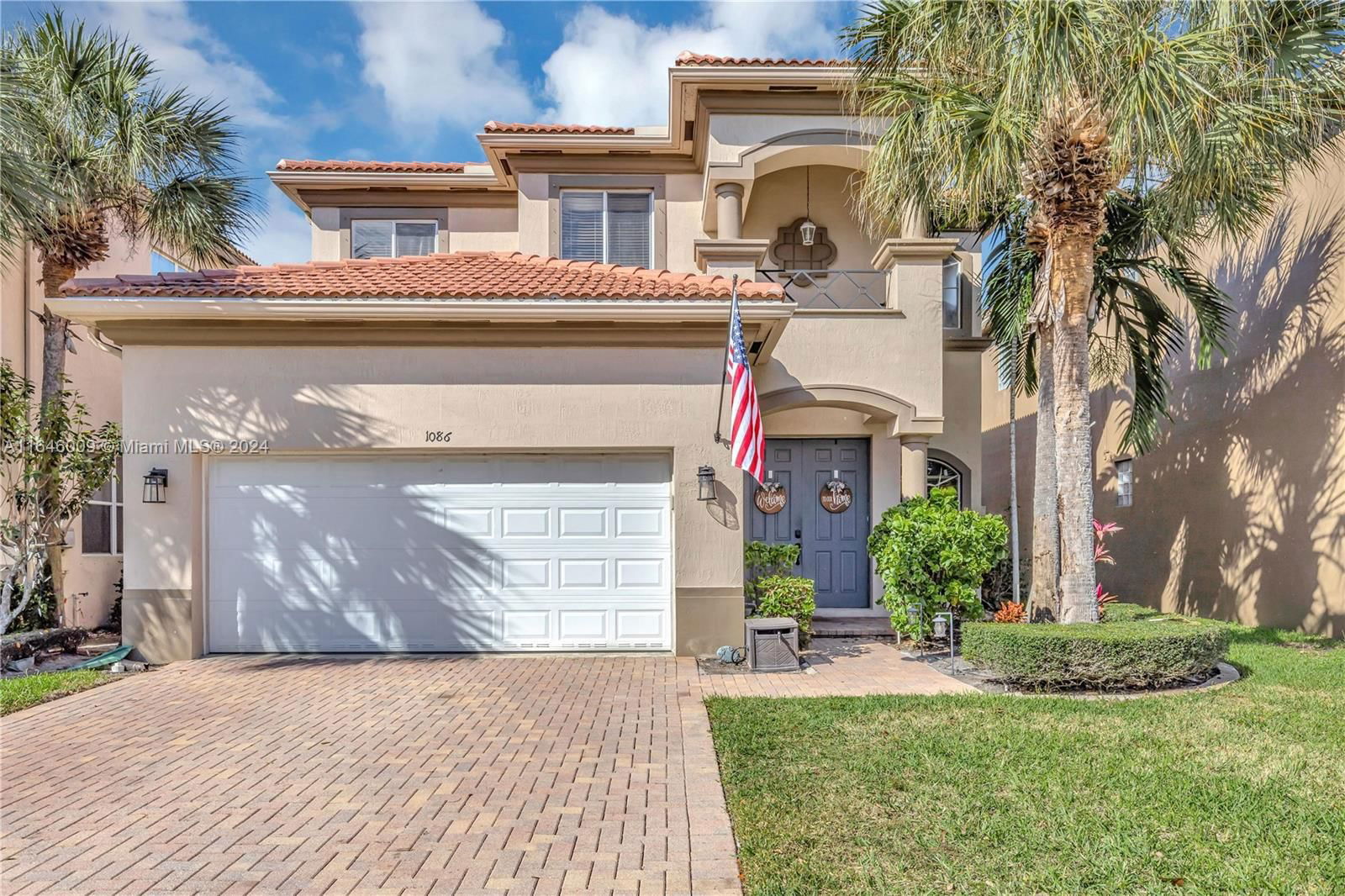 Real estate property located at 1086 Grove Park Cir, Palm Beach, PALMYRA ESTATES, Boynton Beach, FL