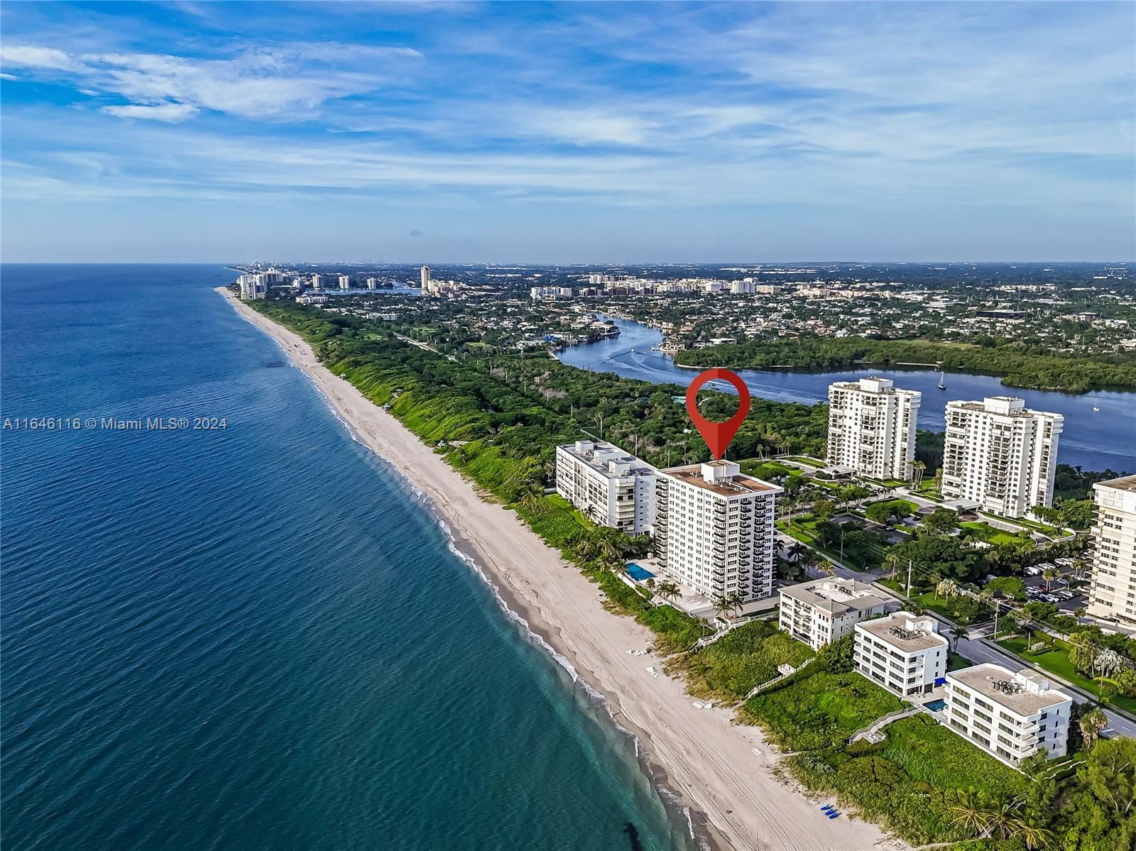 Real estate property located at 2066 Ocean Blvd #9NE, Palm Beach, OCEAN REEF TOWERS INC CON, Boca Raton, FL