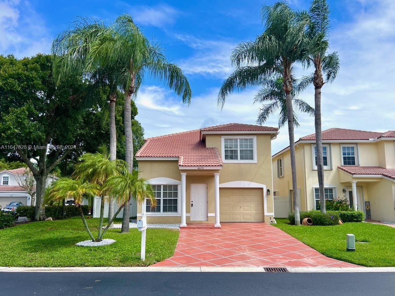 Real estate property located at 4579 Concordia Ln, Palm Beach, PRINCETON PLACE AT GABLES, Boynton Beach, FL