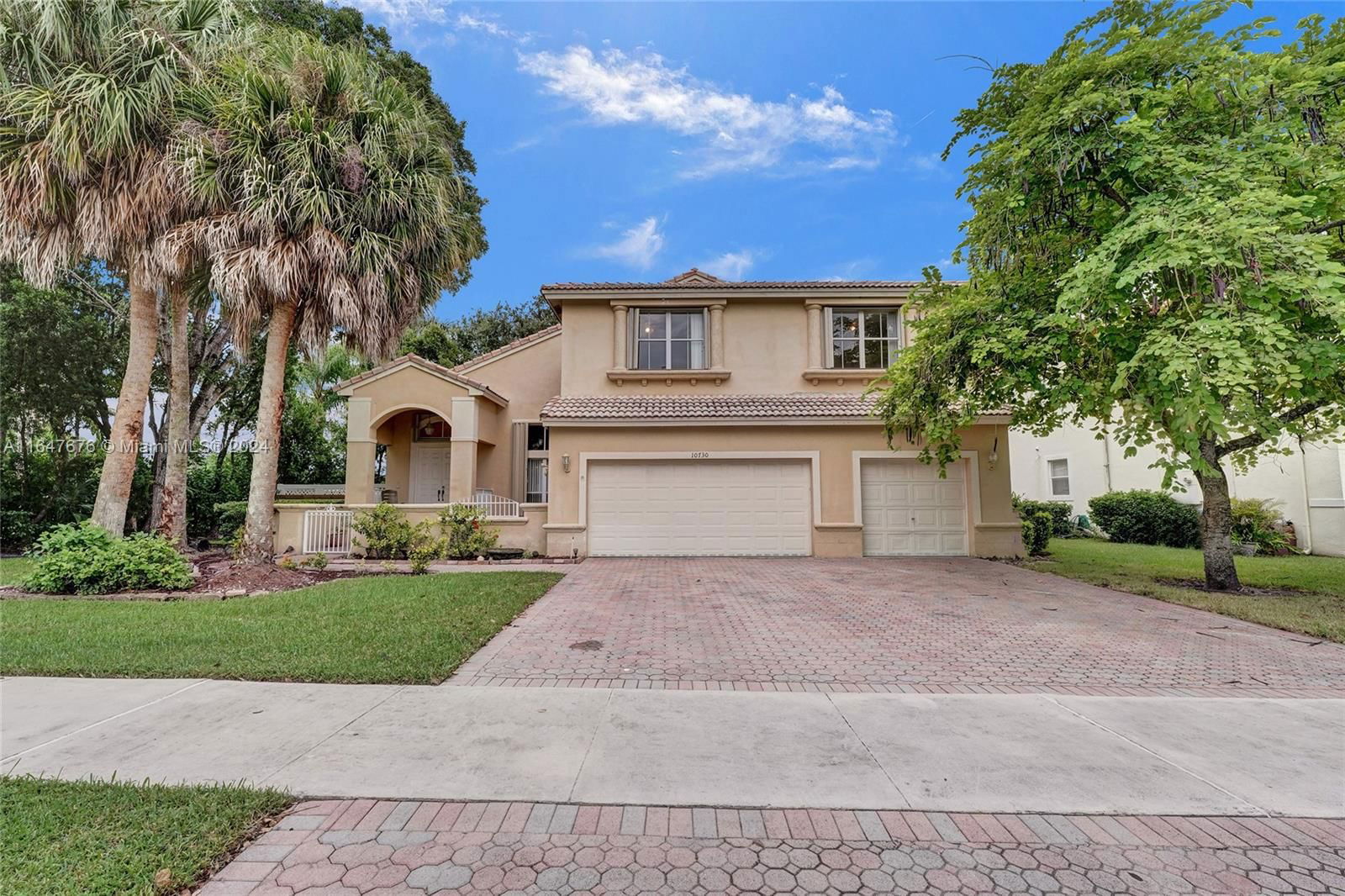 Real estate property located at 10730 56th Ct, Broward, KENSINGTON NORTH, Coral Springs, FL