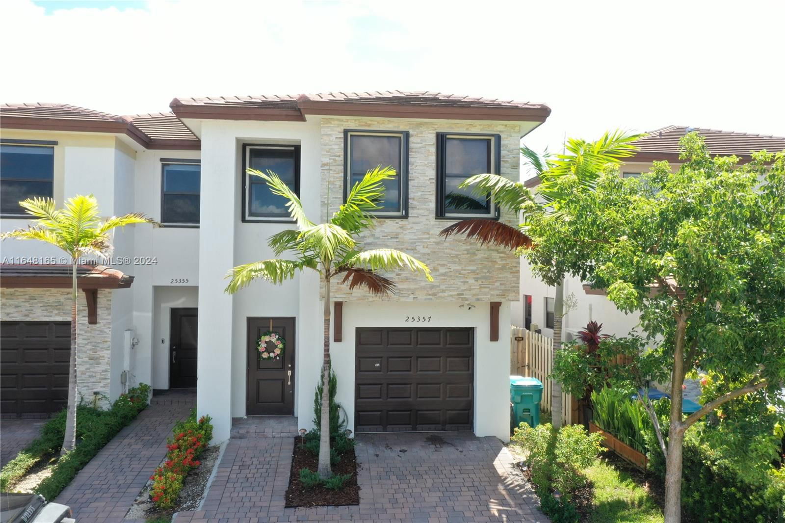 Real estate property located at 25357 107th Ct, Miami-Dade, 4/3.5 w gar near marina, Miami, FL