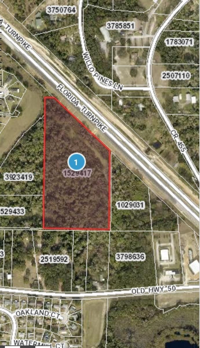 Real estate property located at 15741 Old Highways 50 W, Lake, ., Clermont, FL